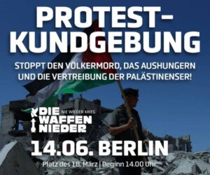 Gaza Protest 14. Juni