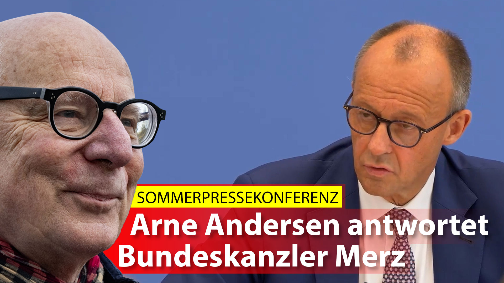 Sommerpressekonferenz von Kanzler Friedrich Merz