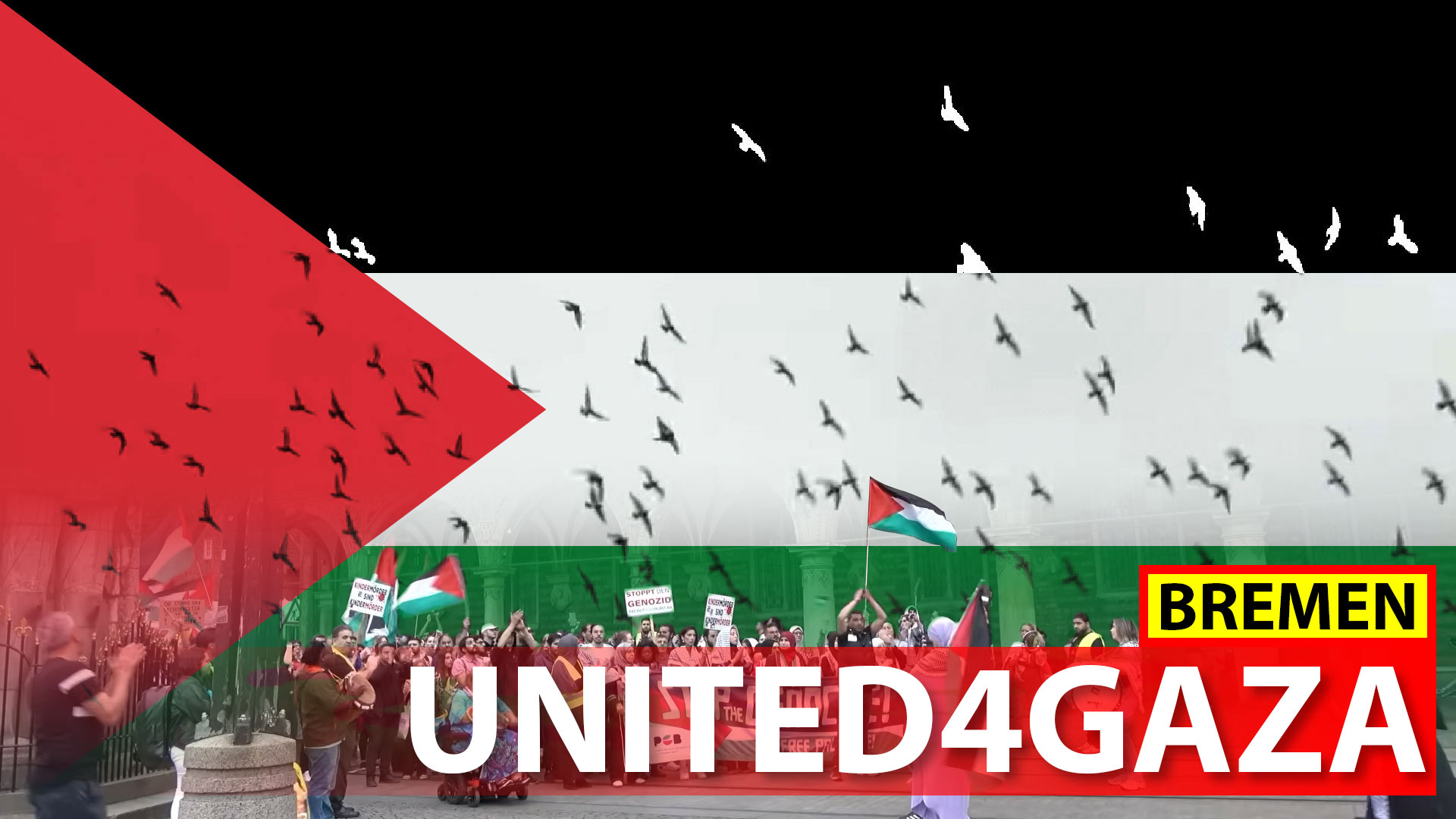 UNITED4GAZA Demo Bremen