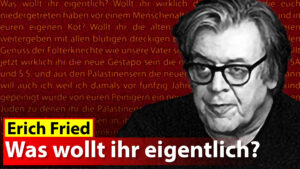Was wollt ihr eigentlich?