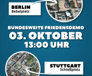 Bundesweite Friedensdemo