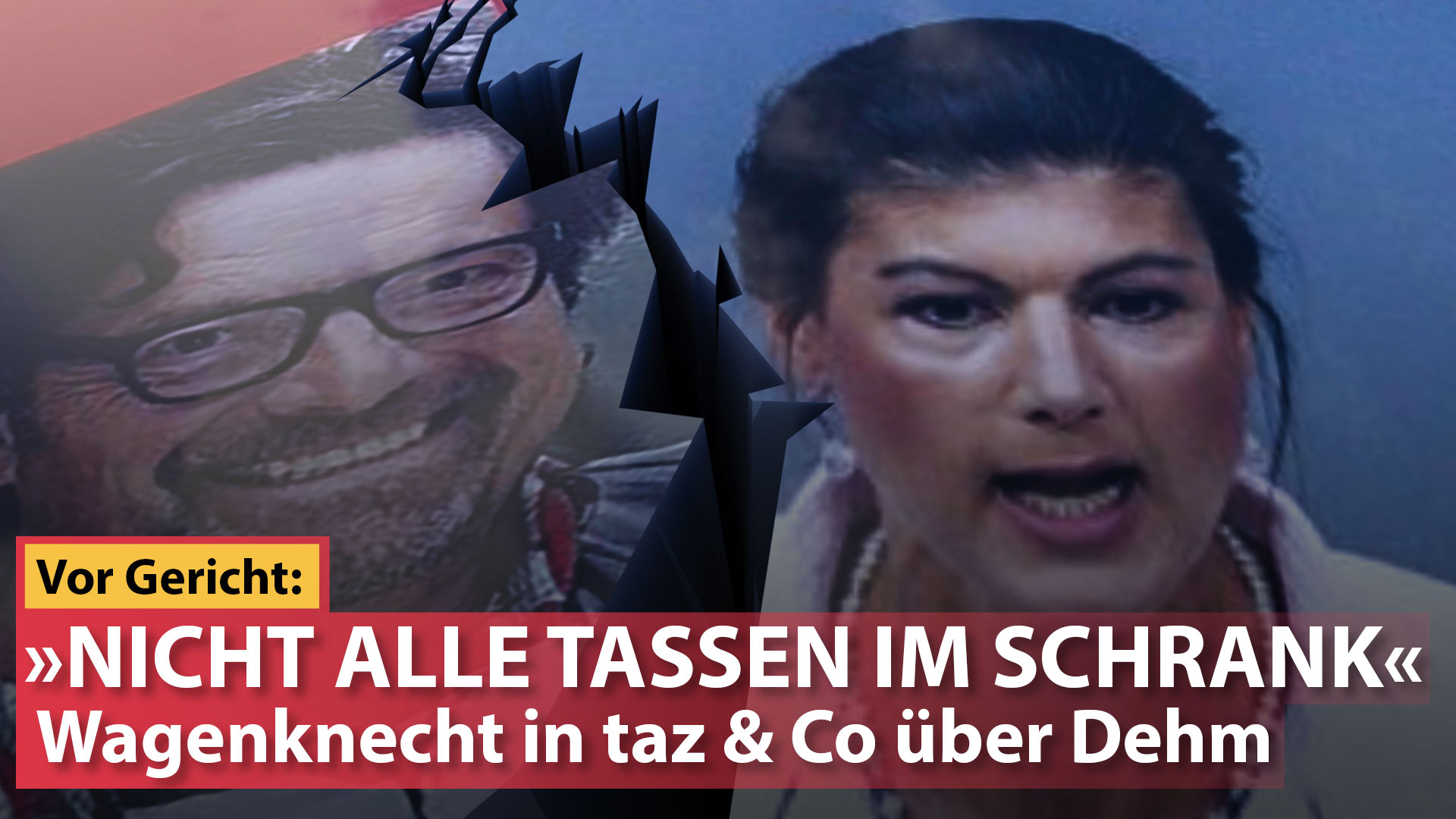 „NICHT ALLE TASSEN IM SCHRANK“