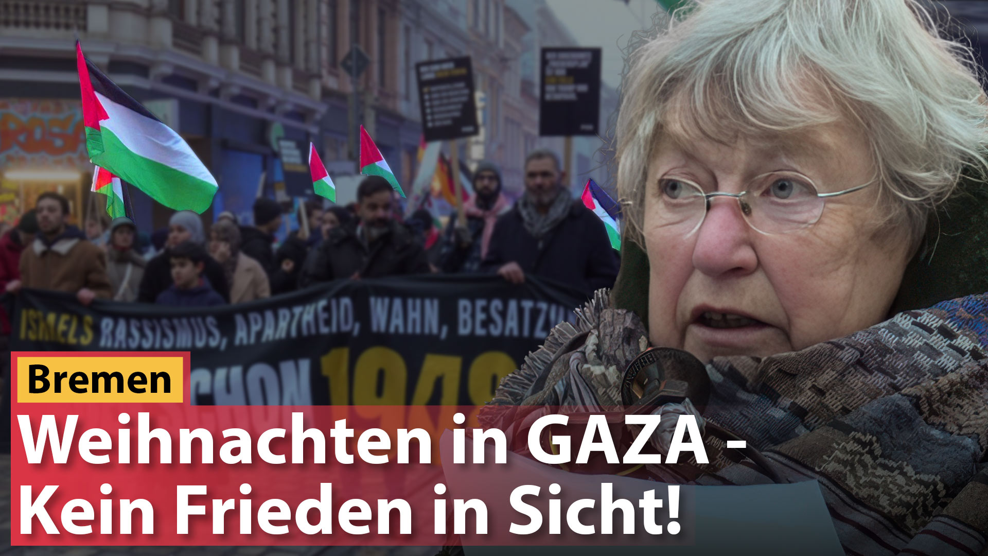Weihnachten in GAZA - Kein Frieden in Sicht