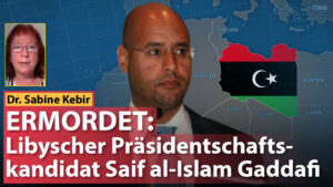 2018 und 2021 ließ sich Saif el-Islam Gaddafi als Kandidat für Präsidentschaftswahlen registrieren. Da ihm laut Umfragen über 45% der Stimmen sicher waren, wurden sie abgeblasen.