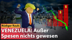 Um Venezuela ist es ruhig geworden. Bedeutet das etwa, dass dort nun alles zum Besten für Trump steht und er das Land unter Kontrolle hat? Hat sich das Venezuela-Abenteuer bezahlt gemacht?