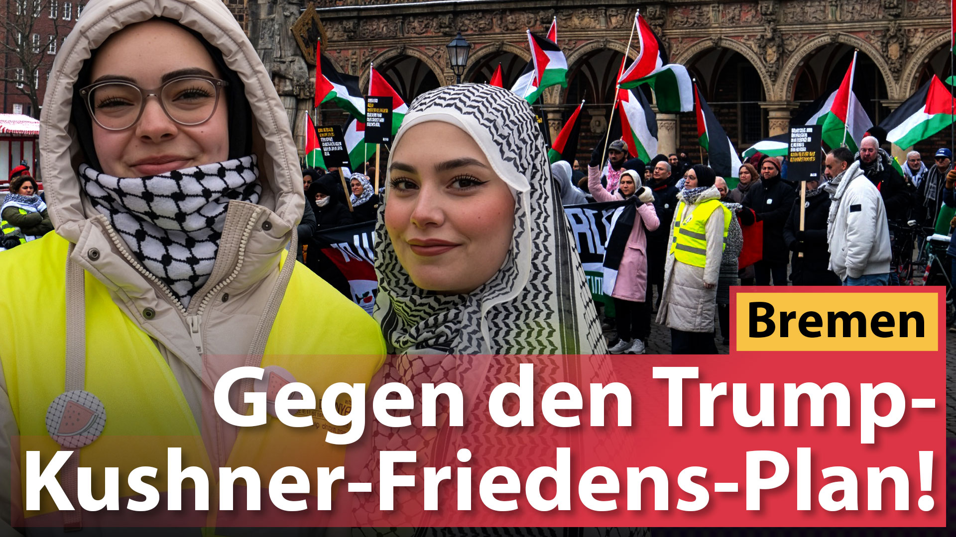 Gegen den Trump-Kushner-Friedens-Plan!