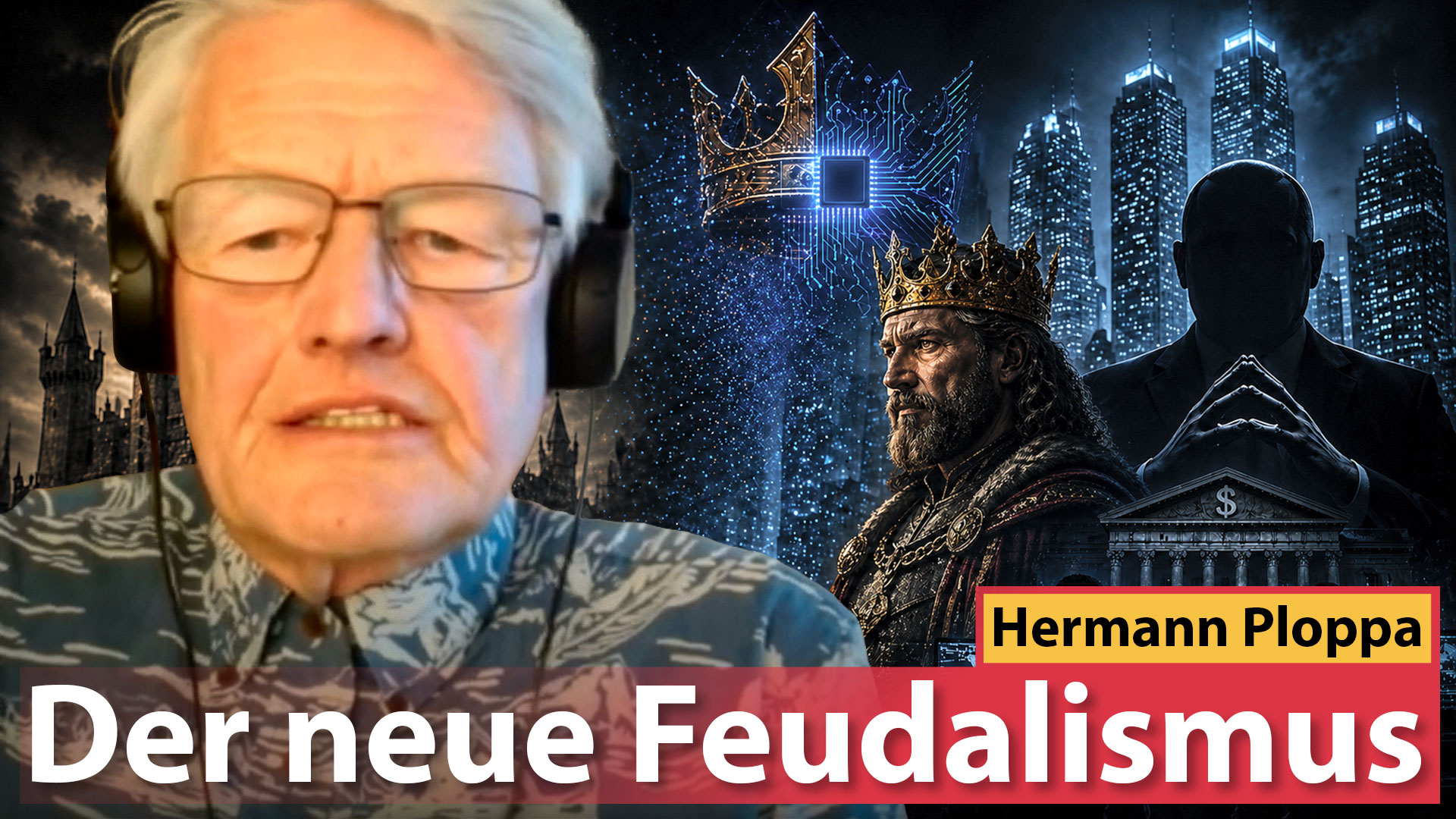 Ein kritisches Gespräch mit Hermann Ploppa über Macht, Eugenik & Geopolitik: Steuern wir auf einen neuen Feudalismus zu? Hintergründe, Zusammenhänge und unbequeme Fragen zur Zukunft unserer Gesellschaft.