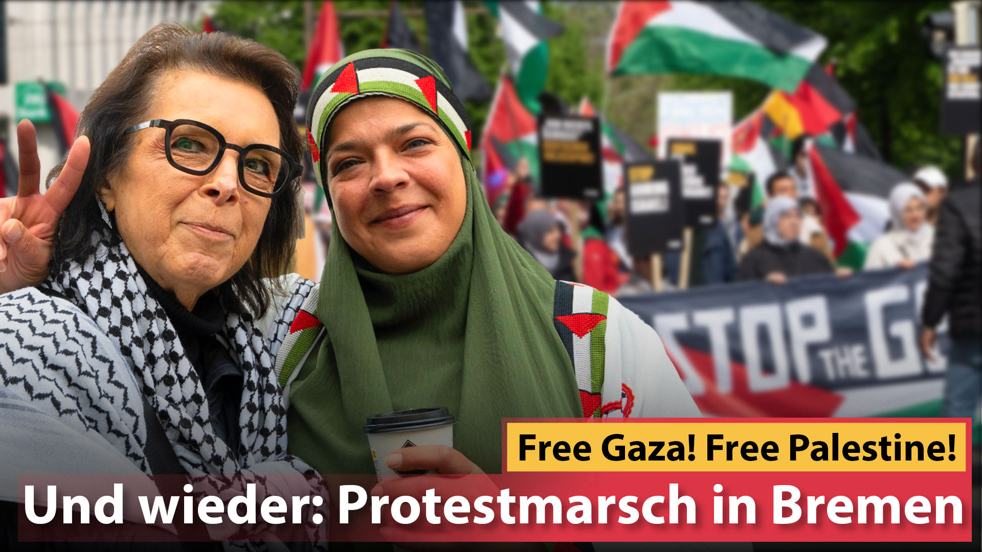 Und wieder: Protestmarsch in Bremen
