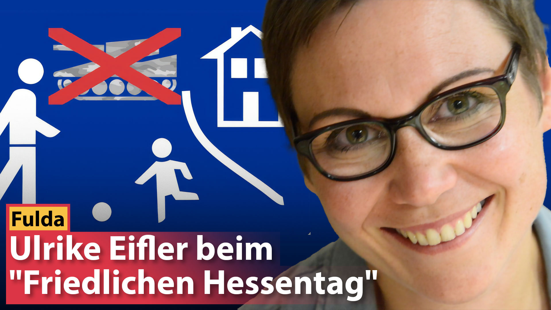 Ulrike Eifler beim Friedlichen Hessentag