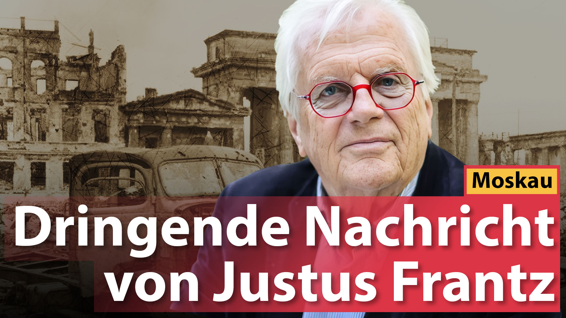 Dringende Nachricht von Justus Frantz