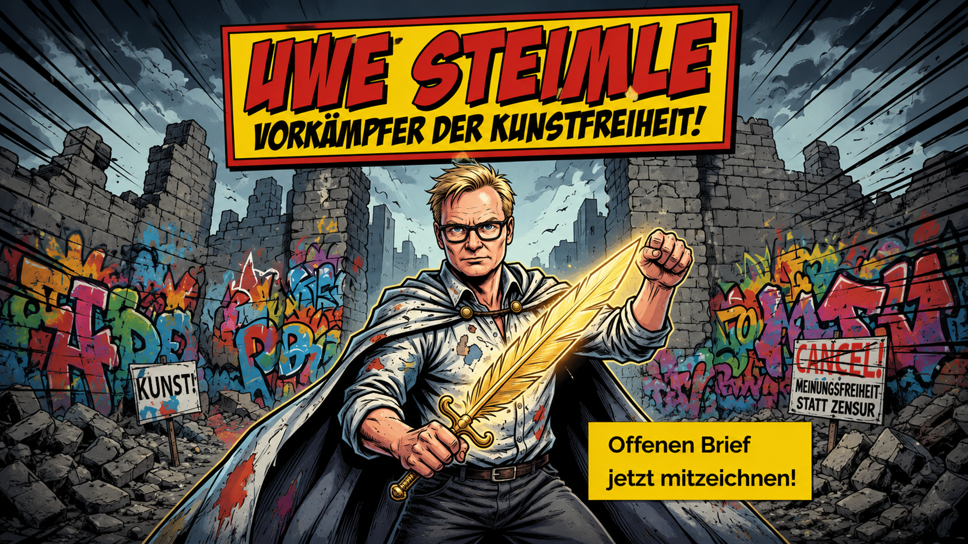 Kunstfreiheit für Uwe Steimle!