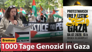 Inzwischen sind wir schon über 120 Mal auf der Straße, um über Unrecht in Gaza und der Westbank zu informieren. Die Teilnehmer werden nicht müde, um über Elend und Not der Menschen im Nahen Osten zu berichten.