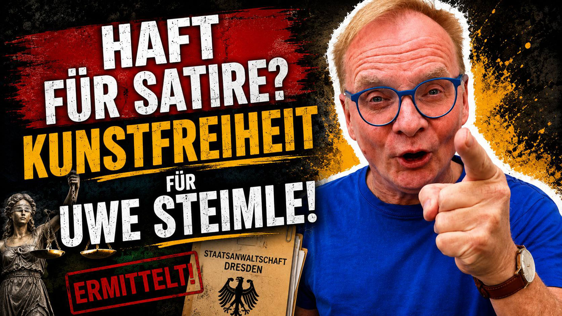Jetzt ermittelt die Staatsanwaltschaft gegen Uwe Steimle