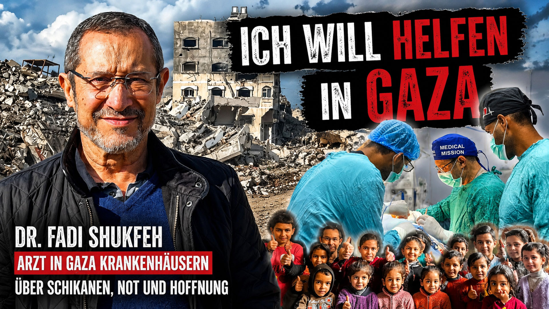 Israel versucht jede Hilfe für die Bewohner in Gaza zu verhindern. Ein Arzt berichtet über die Schwierigkeiten und die unendlichen und unmenschlichen Schikanen, die er bei zwei Einsätzen in den Krankenhäusern von Gaza erlebt hat.