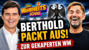 Jürgen Klopp wird Bundestrainer – doch bleibt er gleichzeitig Werbefigur von Red Bull? Was steckt hinter dem Deal? Im Gespräch mit Diether gibt Weltmeister Thomas Berthold seine Einschätzung über den deutschen Fußball und die Politik.