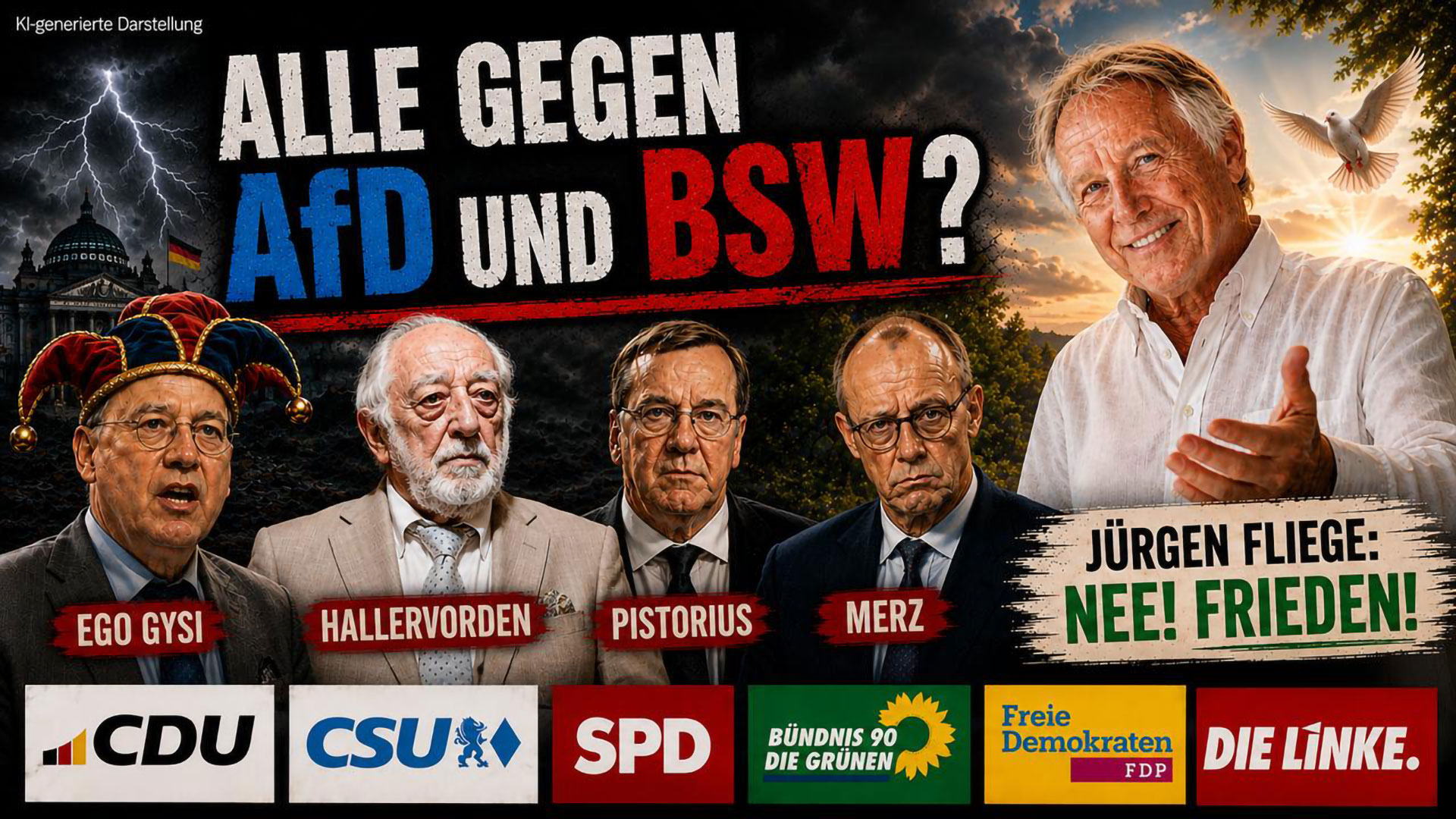 Pfarrer Jürgen Fliege: „Die Kirche ist eine H***“